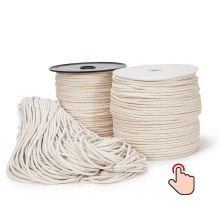 Manufacturers Twisted Cord 2mm Natural Cotton Rope